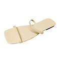thumbnail image 1 of WEAIXIMIUNG Black Slippers Men Fuzzy Ladies Fashion Summer Solid Color Leather Square Head Open Toe Beach Slippers, 1 of 7
