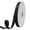 Black, variant on Black Double Face Ribbon 5/8 Inch 100 Yards