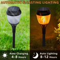 thumbnail image 5 of Magicorange 4 Pack Upgrade Solar Torch Lights with Flickering Flame, Waterproof Outdoor Solar Lights for Christmas, Garden, Landscape, Path, Yard, Patio, 5 of 8