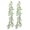 2PCS, variant on JUANCHENG Artificial Leaf Vine Realistic Design Sturdy Plastic Material Lightweight Design
