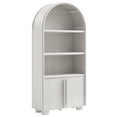 thumbnail image 5 of Bellamy Tall Arched Display Cabinet Bookcase in Ash, 5 of 9