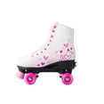 thumbnail image 4 of Patines Quads Ajustables de la talla 25 a 26.5, diseño corazón rosa Sweet Rocket Corazón rosa, 4 of 7