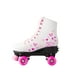 thumbnail image 4 of Patines Quads Ajustables de la talla 25 a 26.5, diseño corazón rosa Sweet Rocket Corazón rosa, 4 of 7