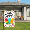 thumbnail image 3 of AMHNF Hello Summer Popsicles Garden Flag For Home Outdoor Garden Yard Decor 12x18 inch, 3 of 5