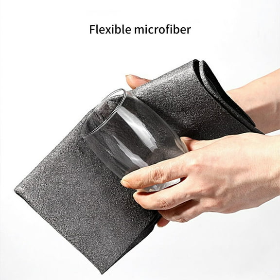NSESSHome Microfiber Cleaning Cloths, Cleaning Towels for Kitchen, Lint Free, Scratch-Free, Highly Absorbent, and Reusable Cleaning Rags for House, Window and Glass, Cars