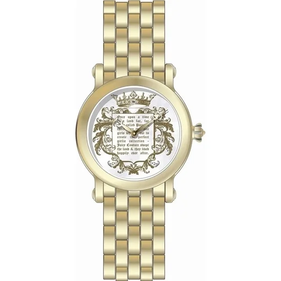 Juicy Couture 1900184 MOP Dial Gold Stainless Steel Bracelet Ladies 39MM Watch
