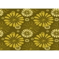 thumbnail image 1 of Ahgly Company Indoor Rectangle Patterned Bee Yellow Area Rugs, 2' x 5', 1 of 1