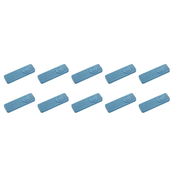 10X Portable USB Sport U Disk Mini Mp3 Music Player Support 32GB TF Card（Blue）,10 x MP3 Player 10 x rope,blue