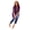 Deep Berry, variant on Women's Plus Size Zip-Front Cable Vest