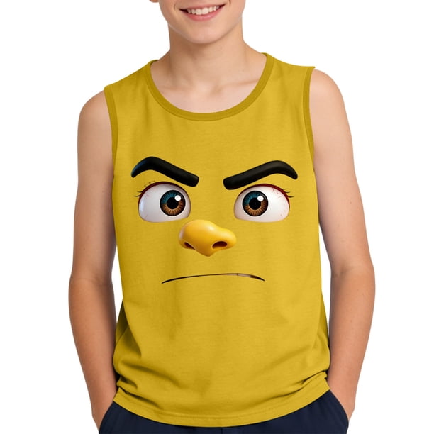 Niños Niños Niños Camisola sin Mangas Suave Gradiente Impresión para el Uso Casual Y Ocasiones Especiales