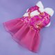 thumbnail image 5 of Ropa de perro vestidos de cachorro traje tang traje chino año nuevo estilo invierno calidez múltiples patrones elegantes perros traje para Bichon l Koi Rosered Sweethay PT000711-10, 5 of 7