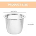 thumbnail image 2 of Alipis Stainless Steel Tea Strainer 8 Pack Tea Filter Metal Infuser Leaker Resistant, 2 of 8