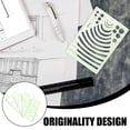 thumbnail image 5 of GETAJGHSD 4pcs Plastic Stencils Templates for Drawing and Journaling, and Precise Design Tools, 5 of 6