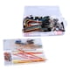 thumbnail image 3 of Kit De Componentes Electrónicos, Caja De Surtido De Resistencias, Kit De Iniciación De Electrónica De Placa De Pruebas Portátil De 830 Orificios Para Principiantes, 3 of 7