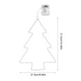 thumbnail image 2 of 1/2/3 piezas LED árbol de Navidad cuerda luz verde con temporizador para Navidad interior al aire libre, 2 of 9