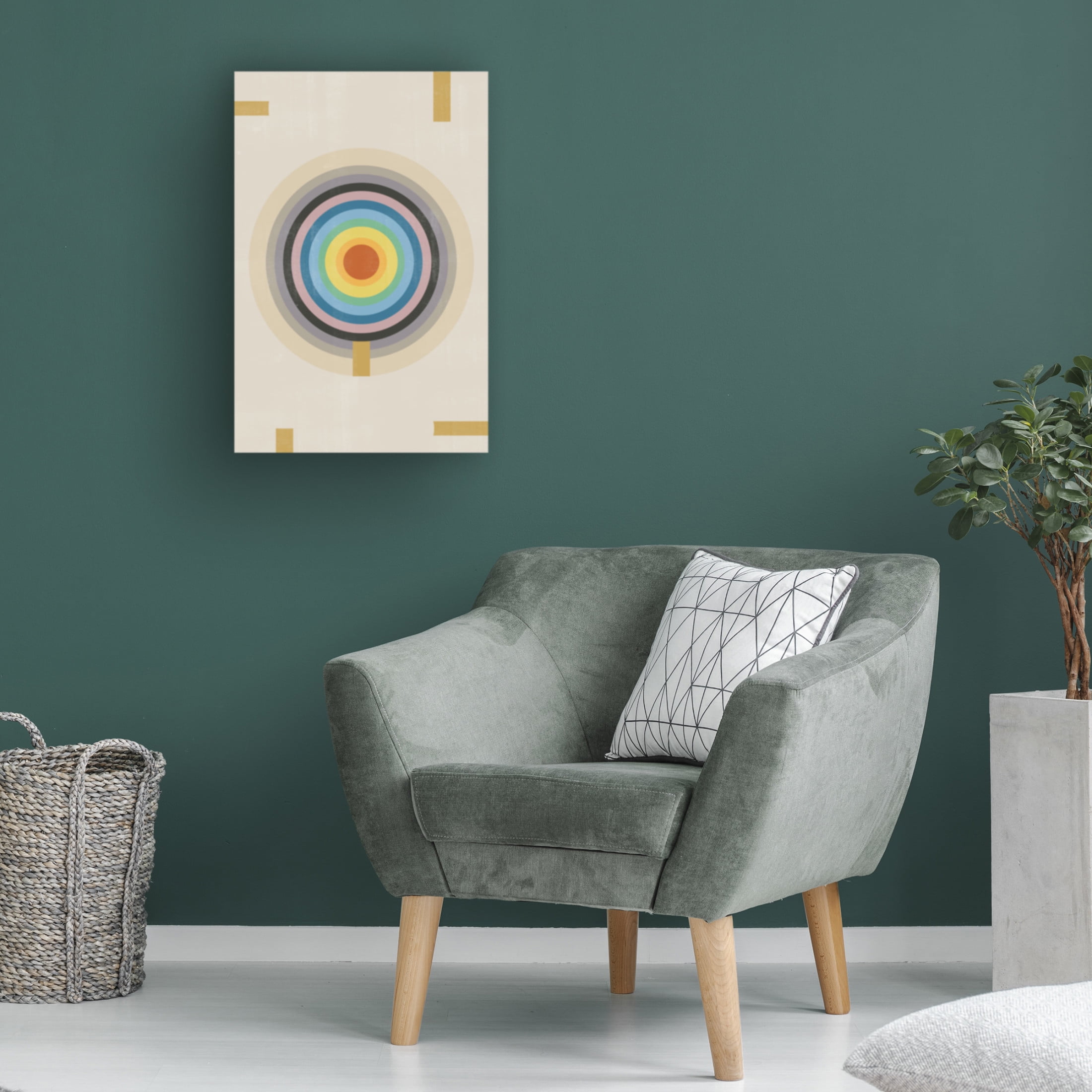 Trademark Fine Art THE MIUUS STUDIO Point of Balance Canvas Wall Art