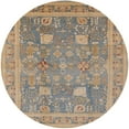 thumbnail image 1 of Ahgly Company Tapis Rond Lavable en Machine Intérieur Industriel Moderne Amande Foncé Marron, 4 Pieds Rond, 1 of 7