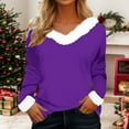 thumbnail image 2 of BLOCLOALO Women's Turtleneck Knit Sweater, Long Sleeve Soft Pullover Sweaters ,Casual Trendy Slim Fit Top for Fall Winter, Basic Sweater Fall Sweater Oversized Sweater Cable Knit Sweater Purple S, 2 of 5