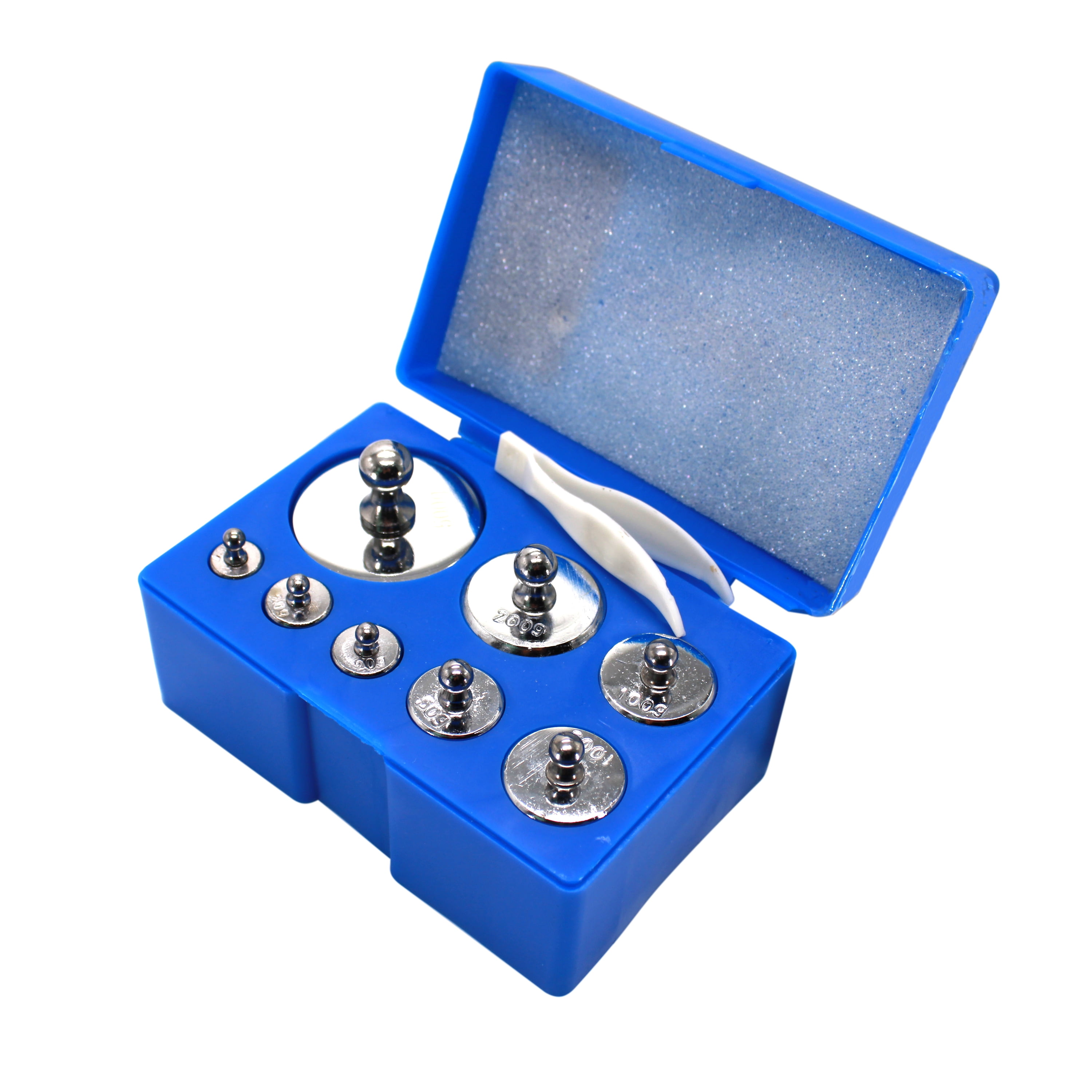 HFS (R) M2 Class Scale Balance Calibration Weight (8 Pcs 10g 20g*2 50g 100g*2 200g 500g) 1000G