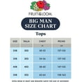 thumbnail image 5 of Fruit of the Loom Men's Tall Tag-Free Underwear & Undershirts, Big Man-Tank-3 Pack, 5X-Large, 5 of 5