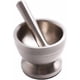 thumbnail image 1 of Mortero de cocina con mortero, mortero para especias, acero inoxidable, 1 of 1