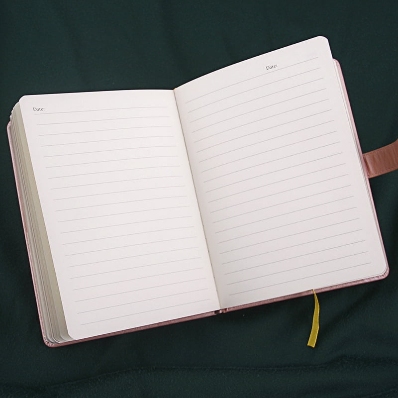 Lock Diary with Keys, B6 PU Leather Journal Notebook with Heart Lock, Lined Writing Journal with 144 Sheets for Personal Writing and Daily Use,Gray