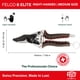 thumbnail image 3 of Tijeras de podar FELCO 6 Elite 20 cm con mango de cuero, 3 of 9