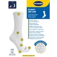 thumbnail image 2 of Dr. Scholl's Women's Crew Float on Air Socks, 3 Pack, Size 4-10, 2 of 6