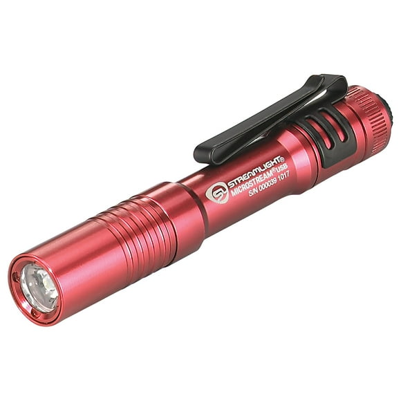 Linterna Streamlight MicroStream USB de 10 cm, 7,5 m de haz, 250 lúmenes