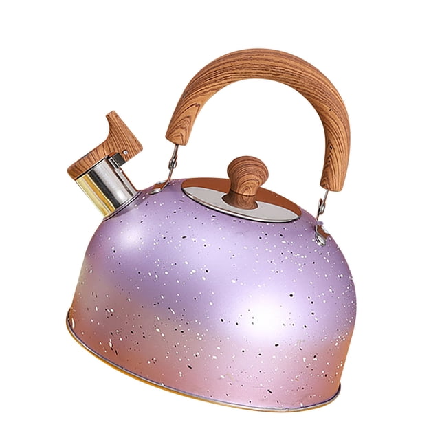 Hervidor de agua con silbido NikouMX de acero inoxidable Kette 9x12x23cm