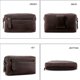 thumbnail image 3 of Vintage Leather Waist Bag Belt Loop Holster Carry Phone Pouch Wallet For Case, 3 of 4