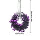 thumbnail image 3 of Xihbxyly Guirnalda de Halloween, Diseño Morado y Plateado, Decoración para Exteriores E Interiores, Decoración Única para El Hogar y Fiestas, Reutilizable para Eventos Temáticos, Tamaño 51,5 X 29 Cm, 3 of 7