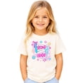 thumbnail image 2 of 2nd Grade Shirt for Girls Cute Floral Pennant Flag Back to School Second Grade Graphic Tee Natural Shirt Youth Small, 2 of 8