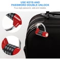 thumbnail image 5 of WHAMVOX Lock with 4 Combination for School Use Made of Zinc Alloy, 5 of 8