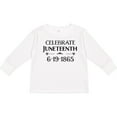 thumbnail image 3 of Inktastic Celebrate Juneteenth Boys or Girls Long Sleeve Toddler T-Shirt, 3 of 5