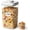 gray, 1*4.2qt, variant on Large Pop Airtight Food Storage Containers Set with Lids 4.2Qt/4L Food Containers with Scoop, Kitchen Pantry Organization and Storage, BPA Free Stackable Cereal Container (4 * 4.2Qt)