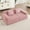 Pink, variant on Newest Modular 2 Seat Loveseat Boneless Sofa, Cloud Sectional Couch,Deep Seat, Modern Modular 2-Seat Sofa Couch,Throw Pillows Corduroy Fabric Camel
