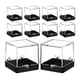 thumbnail image 1 of 10 Uds. Vitrina de piedra cuadrada, caja de plástico transparente, vitrina de muestras de cristal, vitrina de colección en miniatura, vitrina de colección de joyas, 1 of 6