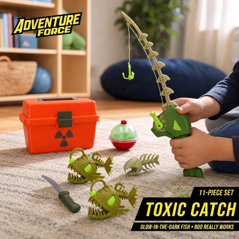 Adventure Force Toxic Catch Fishing Roleplay Set photo 2