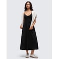 thumbnail image 4 of CRZ YOGA V Neck Maxi Casual Tank Dress Outfits For Women, 4 of 6