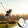 thumbnail image 1 of Golf Cutting Practice Net Foldable Memory Metal Storage Convenient Practice Net Durable Carrying Bag with High Quality Material for Office Home Outdoor, 1 of 9