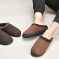 thumbnail image 5 of LORDFON Memory Foam Mens Slippers Slip-On House Slippers, 5 of 7