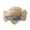 Beige, variant on Xijirk Solid Hollow Woven Kids Straw Hat Floral Fabric Bow Ruffled Wide Brim Breathable Children Summer Outdoor Sun Hat One Size,Beige