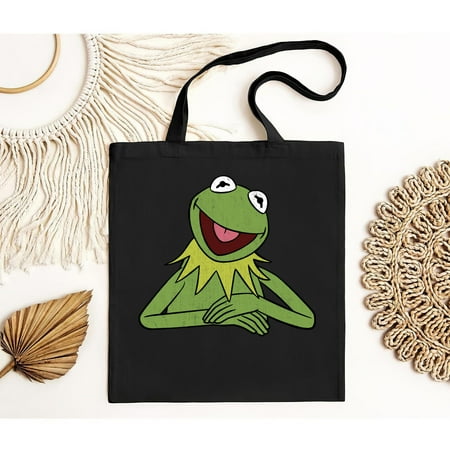 vintage Kermit The Frog S to Made in the USA Tote Bag-TH20411