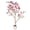 6FT, variant on Ataucjin Artificial Magnolia Tree with Lifelike Leaves & Soft Pink Blossoms, Maintenance-Free Indoor/Outdoor Decor, Realistic Faux Plant for Home Office Lobby,4/5/6ft
