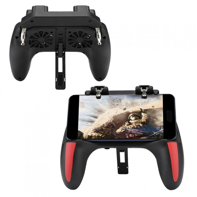 Peahefy Mobile Phone Game Controller with Dual Cooling Fans Heat Dissipation Gamepad Power Handle , Smartphone Gamepad,Gamepad for Smartphone