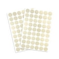 thumbnail image 6 of Uxcell Self-adhesive Screw Hole Covers Caps Dustproof Sticker White Wood 2Sheet, 6 of 6