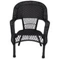 thumbnail image 6 of Northlight 5-Piece Black Resin Wicker Outdoor Dining Set, 6 of 9