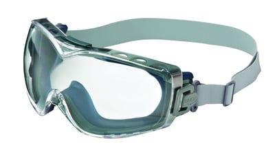 Uvex Stealth Over The Glasses Splash Impact Goggles With Navy Frame, Clear Anti-Scratch Anti-Fog Lens And Nylon Headband by Honeywell