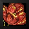 thumbnail image 2 of Vision Studio 15x15 Black Modern Framed Museum Art Print Titled - Mini Transitional Tulip I, 2 of 5